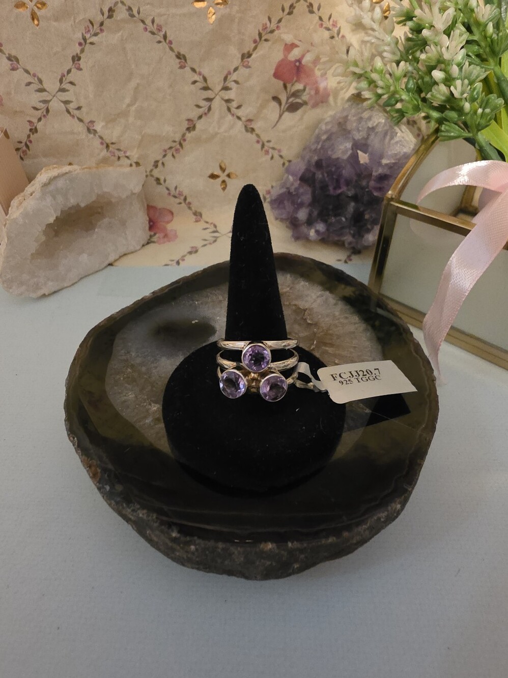 Gemporia Tookalon Collection Sterling Silver 2.60ct Natural Amethyst Ring Size 7